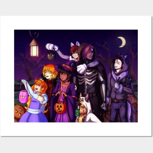 Trick or Treat Family Posters and Art